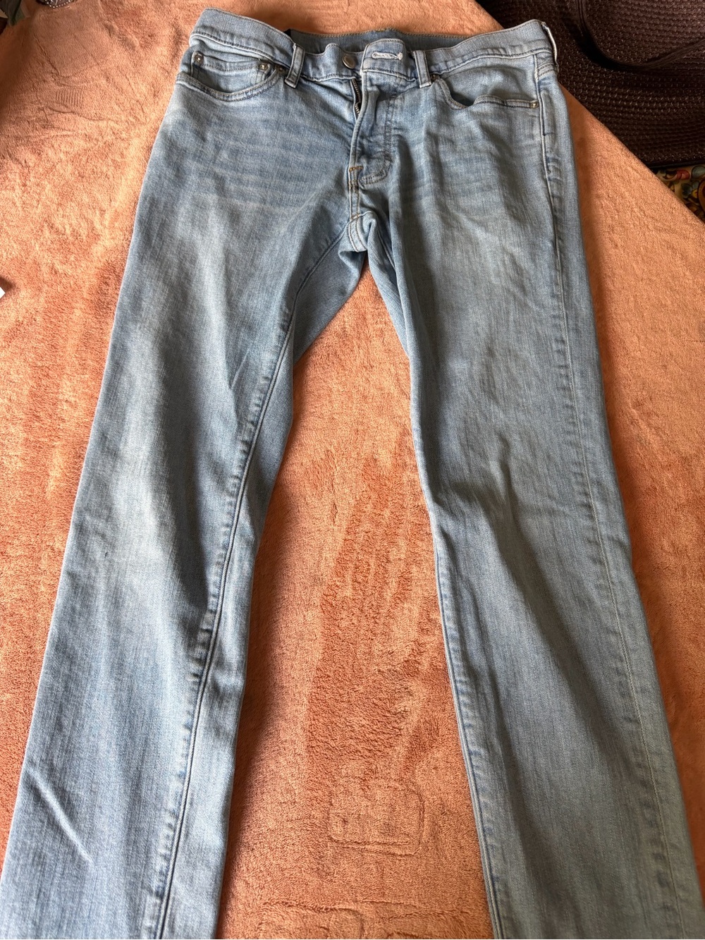 Abercrombie & Fitch Light Blue Straight Jeans